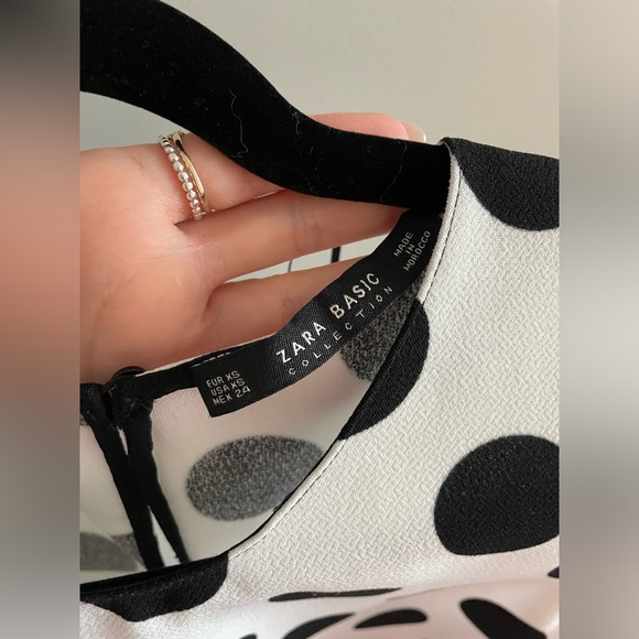 Zara Polka Dots shirt - Picture 4 of 5